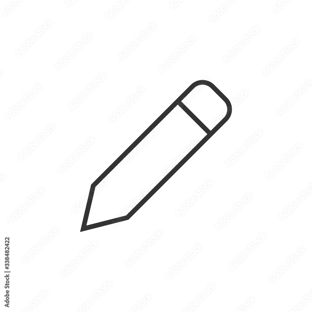 Pen icon. Pencil symbol modern, simple, vector, icon for website design, mobile app, ui. Vector Illustration Pen icon. Pencil symbol modern, simple, vector, icon for website design, mobile app, ui. Vector Illustration
