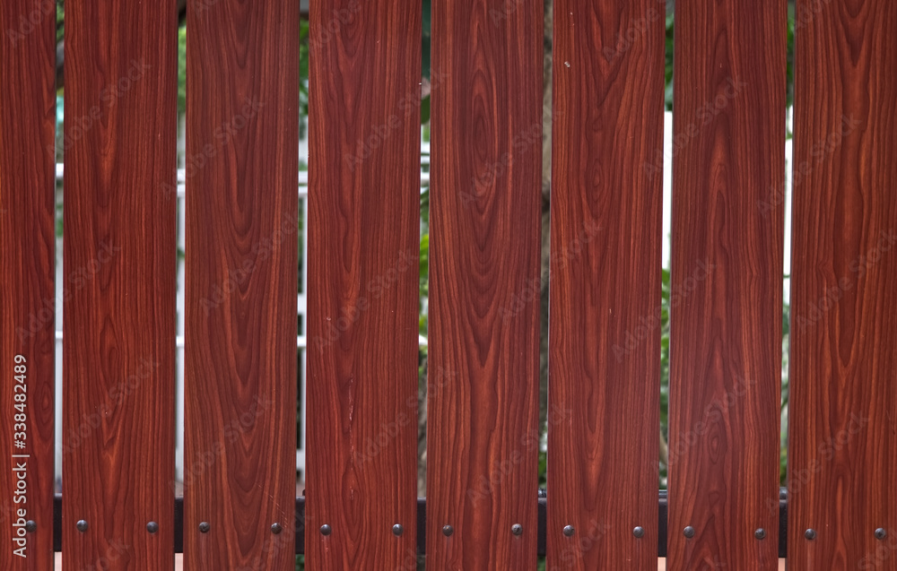 Beautiful brown wood grain of a door Beautiful brown wood grain of a door