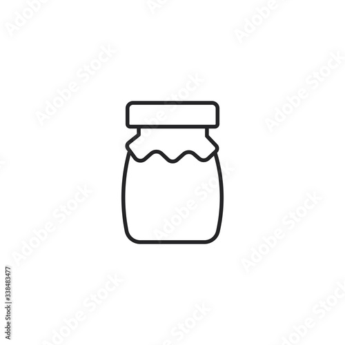 Jar icon. symbol modern, simple, vector, icon for website design, mobile app, ui. Vector Illustration