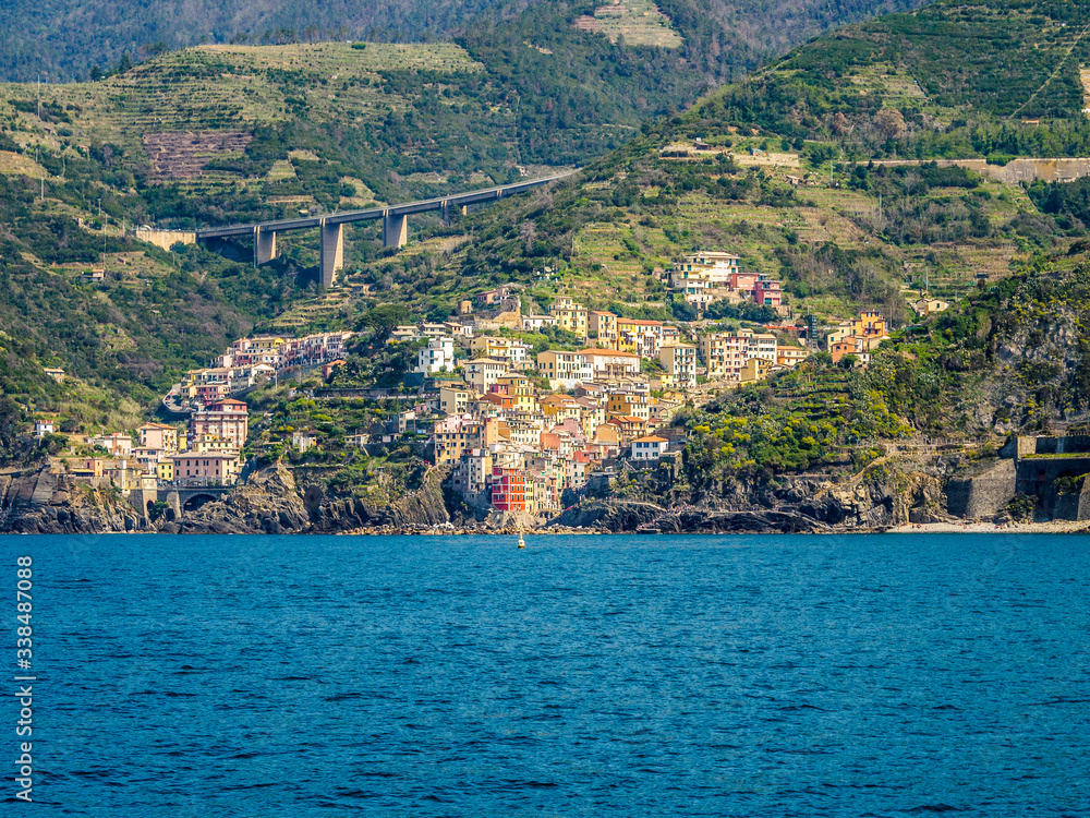 National park of Cinque Terre, Riomaggiore.