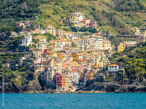 National park of Cinque Terre, Riomaggiore.