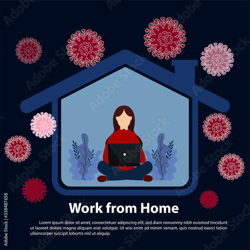 Work from home.