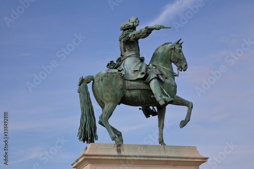 Versailles Louis XIV Equestrian Statue  France - King Louis XIV - shot August 2015