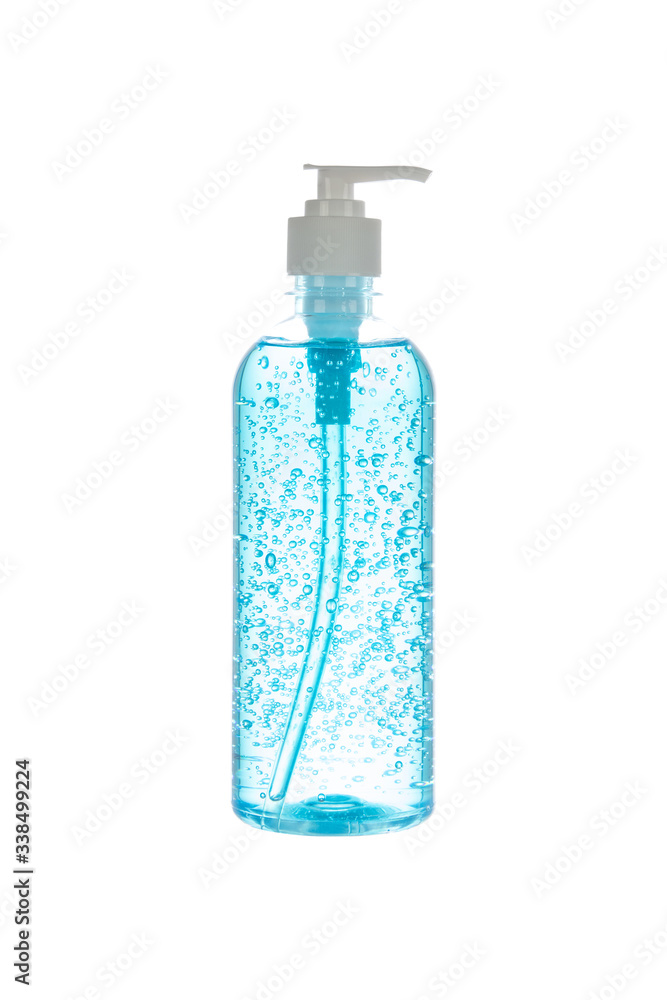 Alcohol gel for washing hand, Hand wash gel isolated on white background with clipping path . Alcohol gel for washing hand, Hand wash gel isolated on white background with clipping path .