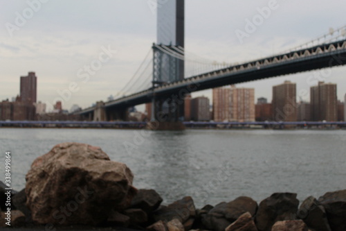 Obraz na płótnie williamsburg bridge w salonie