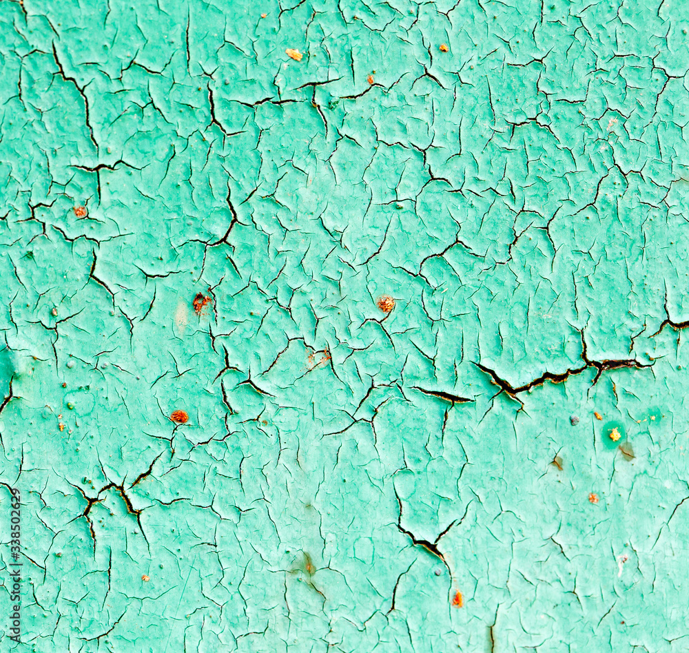 Obraz premium old blue paint texture