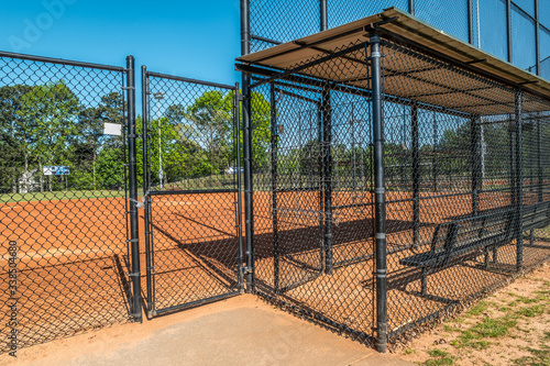 Baseball fields locked up Coronavirus © Sandra Burm