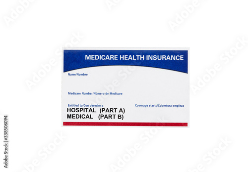 Medicare Health Insurance Card photo