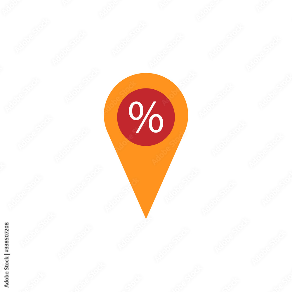 location line illustration icon on white background location line illustration icon on white background