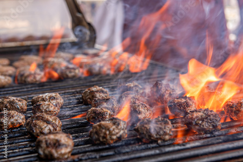 Flame Grilled Meatballs