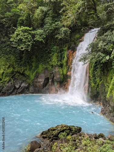 Rio Celeste Waterfall, Costa Rica