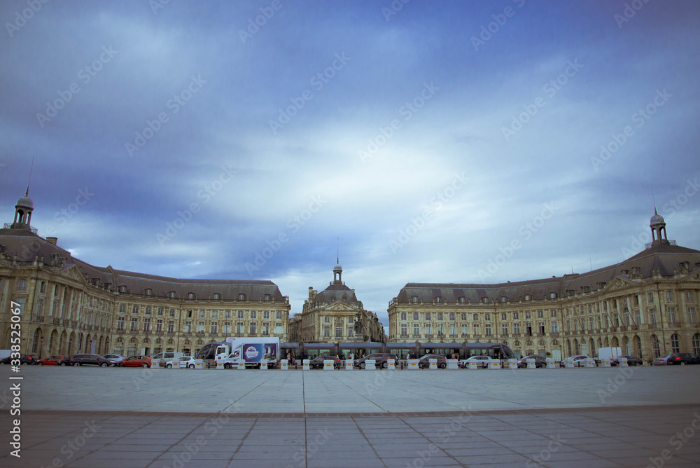 Fototapeta premium フランス ボルドー 夜景 