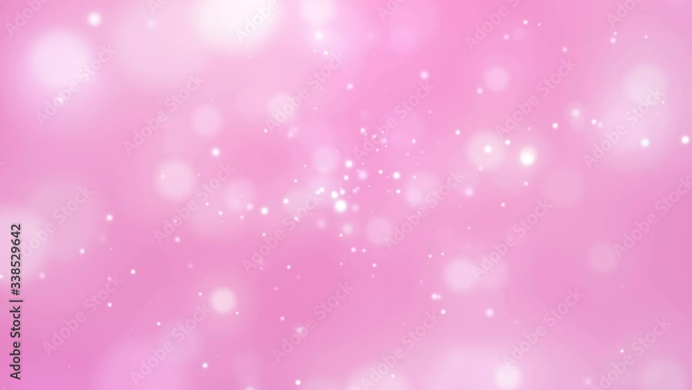 4k video. Bokeh lights. Abstract motion background. Pink glitter light. Floating particles. 3840x2160 4k video. Bokeh lights. Abstract motion background. Pink glitter light. Floating particles. 3840x2160
