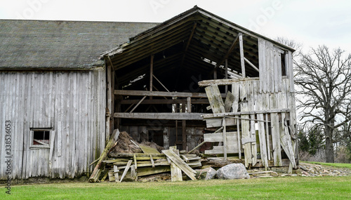 old barn in the farm