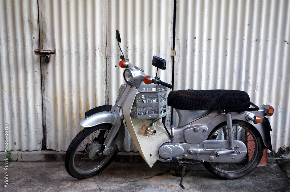 Moto a Georgetown sur l'ile de Penang, Malaisie