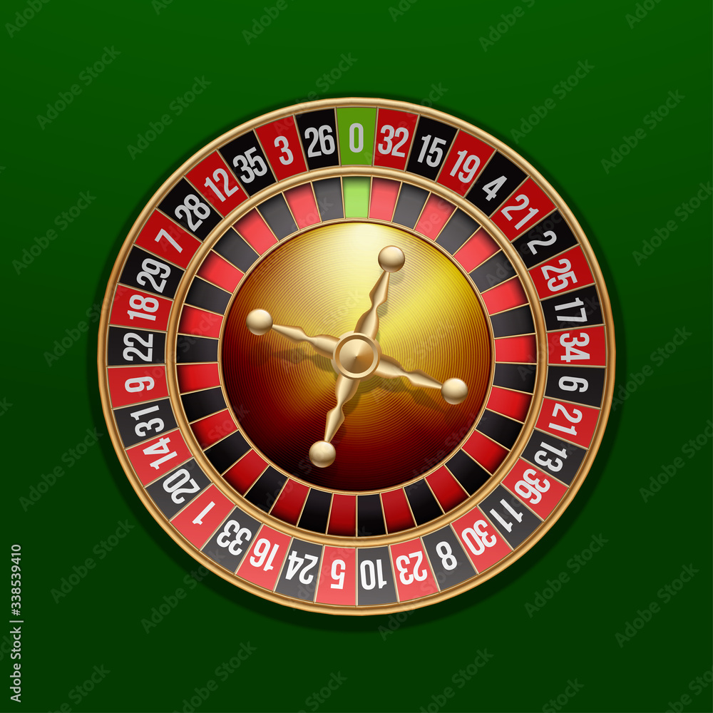Vector classic European roulette placed on an endless green surface. Red & Black Betting casino squares. Winning money. Losing at gambling. classic casino roulette and green table. Vector classic European roulette placed on an endless green surface. Red & Black Betting casino squares. Winning money. Losing at gambling. classic casino roulette and green table.