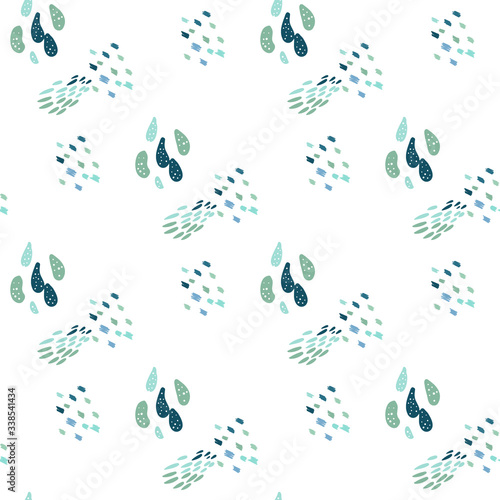 Colorful abstract hand drown pattern