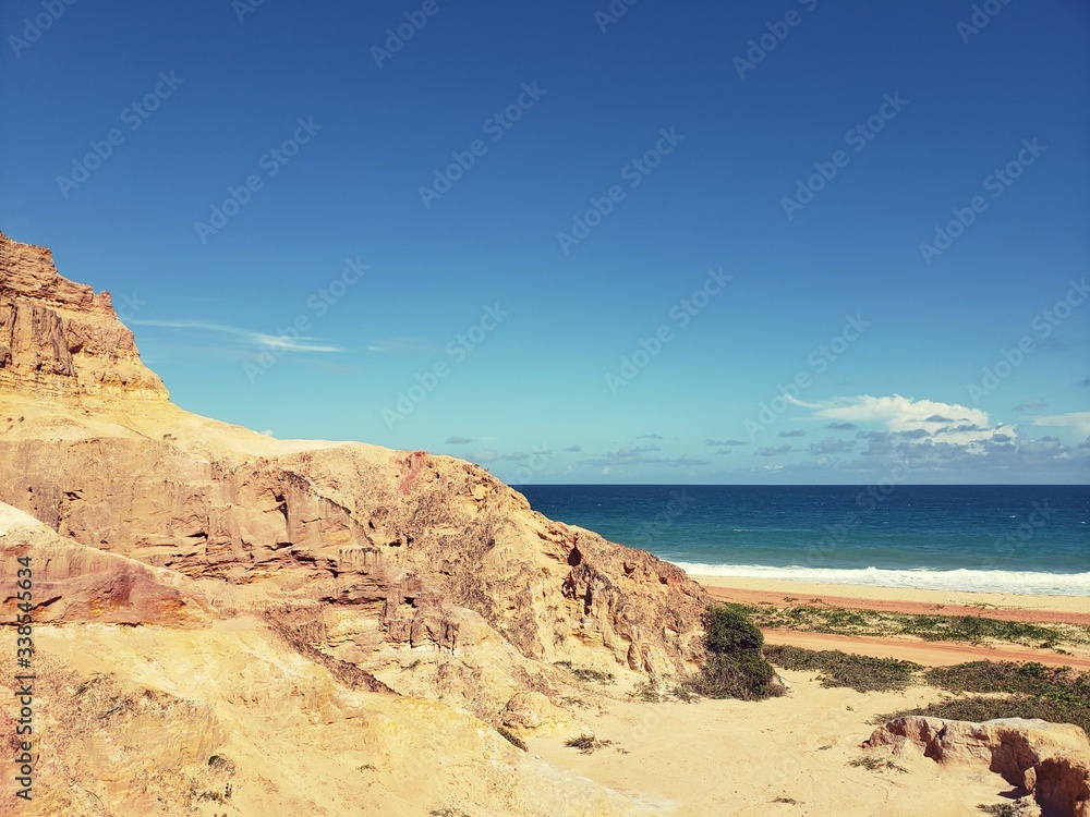 falésias, montanhas, areia, deserto, beira mar, falésias, montanhas, areia, deserto, beira mar,