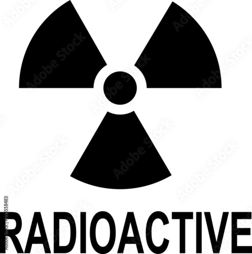 Radioactive illustration, eps 10 vector