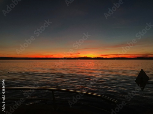 Bodensee Sonnenuntergang 