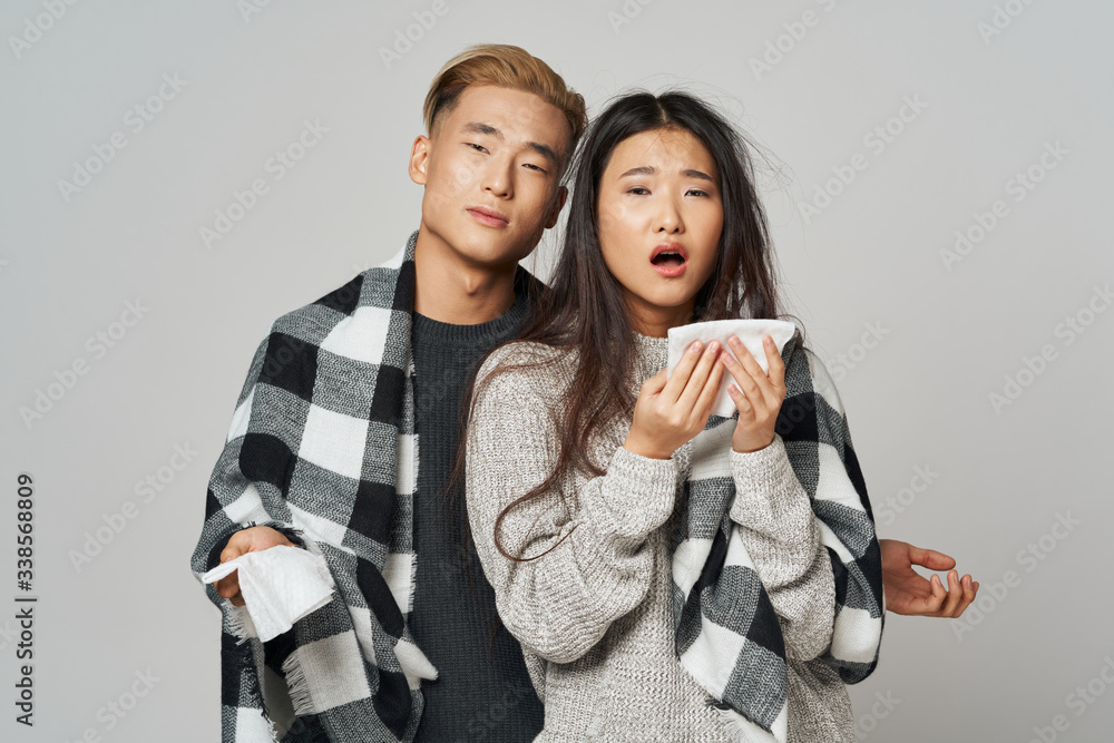 young couple looking at camera young couple looking at camera