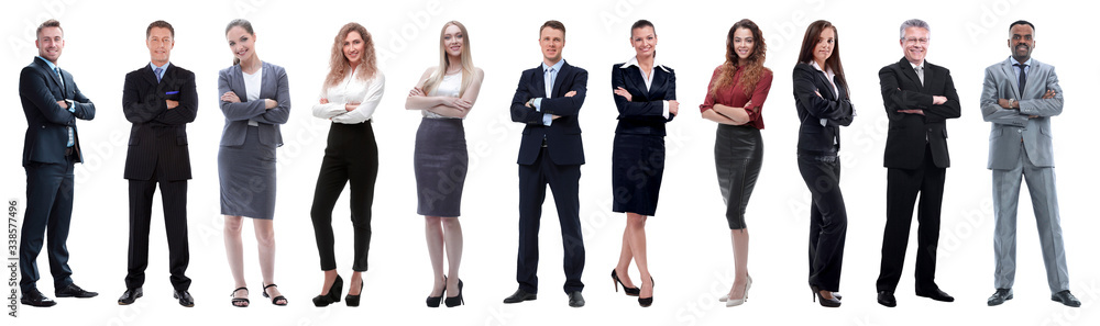 Large group of business people. Isolated over white. Large group of business people. Isolated over white.