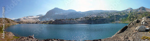 Sunny view of the Greenstone Lake