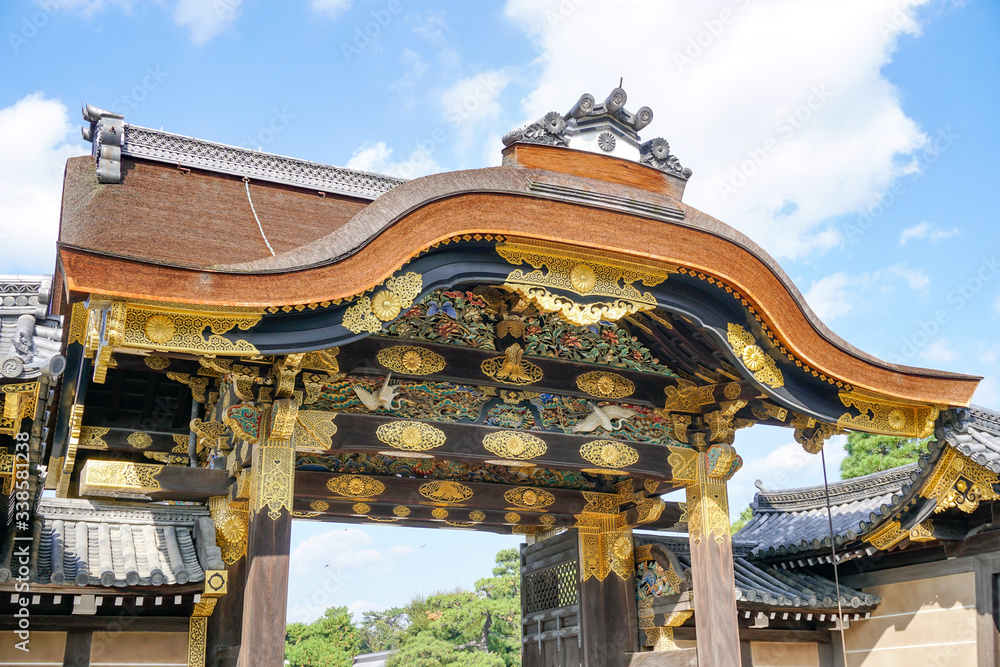 Fototapeta premium 二条城 二の丸御殿唐門