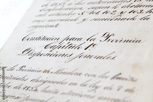 Mendoza constitution