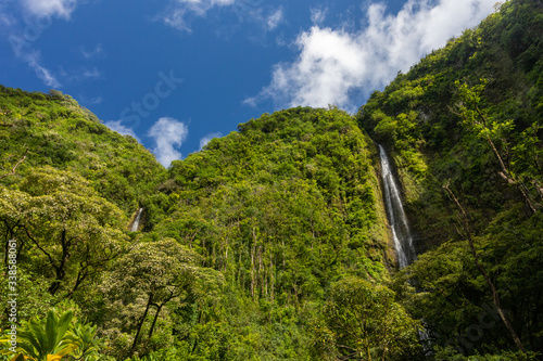 Waterfalls on the Road to Hana, Hawaii