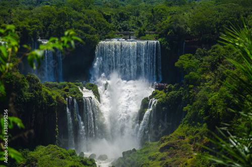 iguazu  waterfall  river  brazil