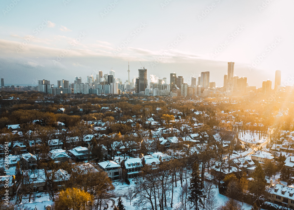 Stunning Toronto Winter Views