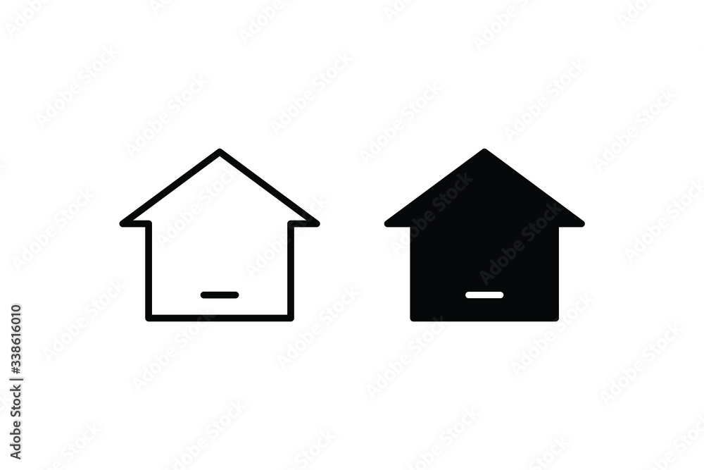 Home icons design, ui icons. Home icons design, ui icons.
