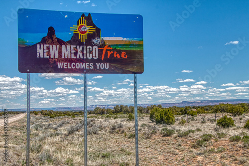 The Zuni Reservation is in New Mexico on the Arizona Border photo