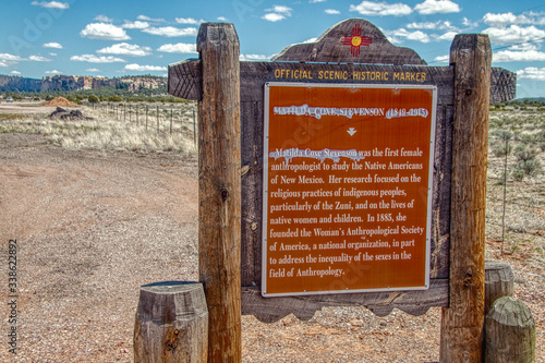 The Zuni Reservation is in New Mexico on the Arizona Border photo