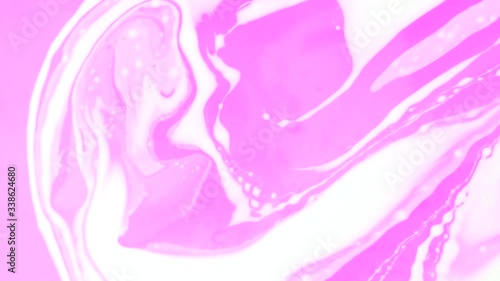simple pink abstract marbling swirl pattern background