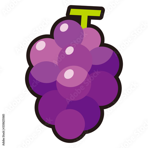 ぶどうのアイコン -vector icon Grape