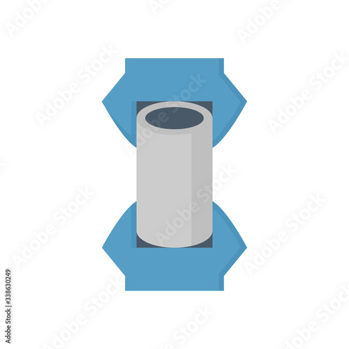 pipe testing icon