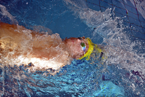 swimer in motion photo