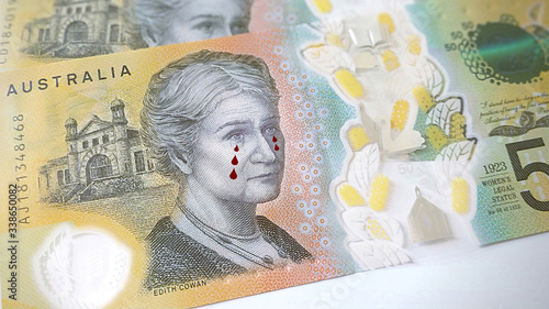 Australian Dollars Financial Crisis photo