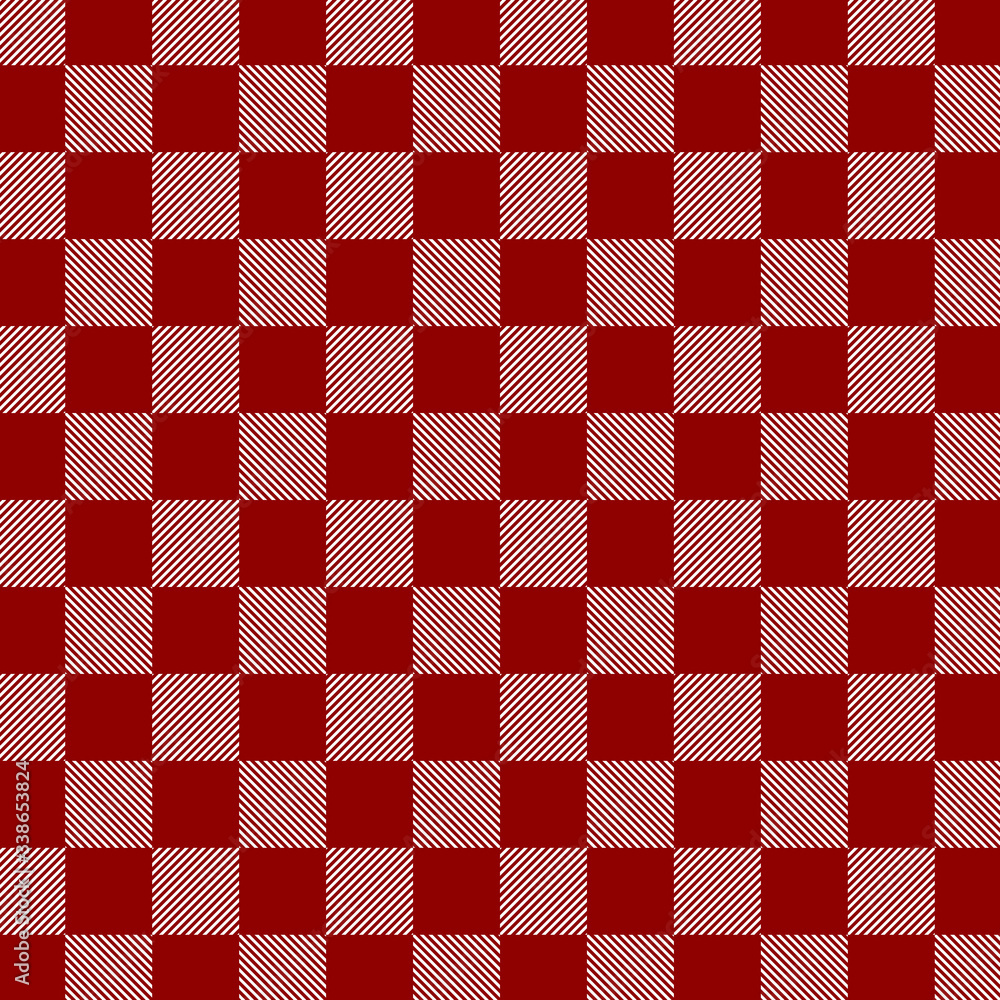 Tartan Lumberjack Plaid Red and White Seamless Pattern Tartan Lumberjack Plaid Red and White Seamless Pattern