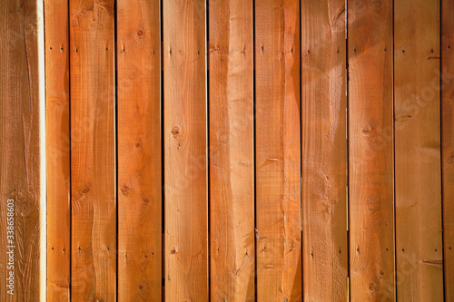 Old wood fence texture of pallets background