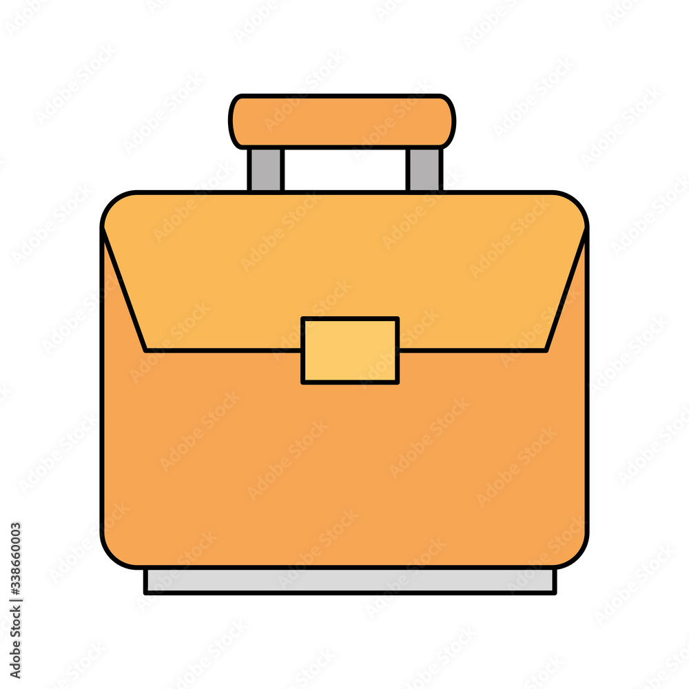 briefcase business handle isolated icon vector illustration design briefcase business handle isolated icon vector illustration design