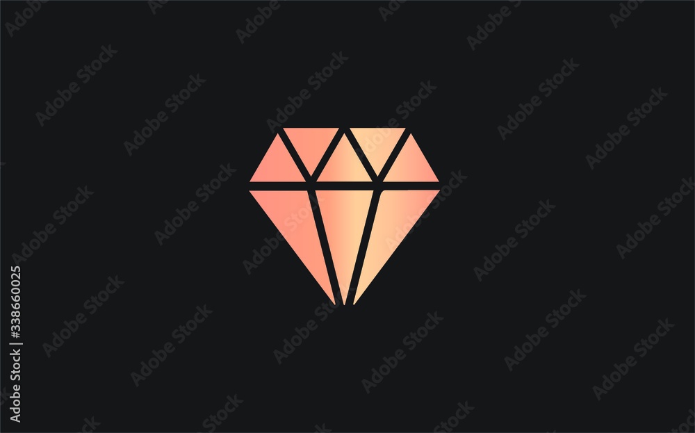 Diamond Icon or Logo Vector Design Diamond Icon or Logo Vector Design