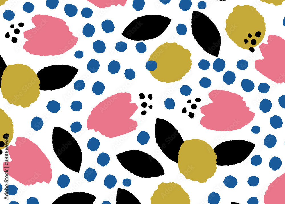 Art Floral pattern wallpaper Art Floral pattern wallpaper
