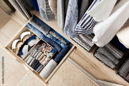 Fotografía Top view of womens things and accessories