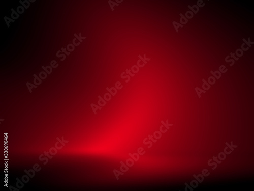 Black and red background. Abstract red background, can be used for valentines or Christmas design layout, studio, web template, room and report with smooth gradient color.