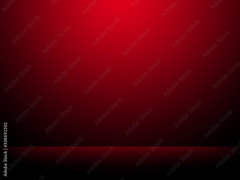 Black and red background. Abstract red background, can be used for valentines or Christmas design layout, studio, web template, room and report with smooth gradient color. Black and red background. Abstract red background, can be used for valentines or Christmas design layout, studio, web template, room and report with smooth gradient color.
