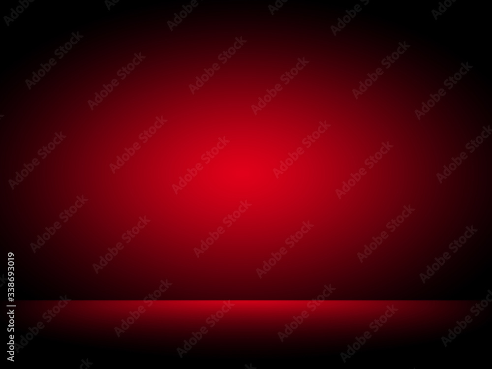 Black and red background. Abstract red background, can be used for valentines or Christmas design layout, studio, web template, room and report with smooth gradient color. Black and red background. Abstract red background, can be used for valentines or Christmas design layout, studio, web template, room and report with smooth gradient color.
