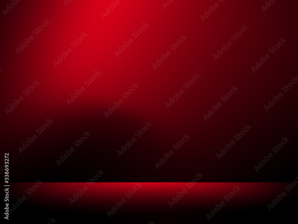 Black and red background. Abstract red background, can be used for valentines or Christmas design layout, studio, web template, room and report with smooth gradient color. Black and red background. Abstract red background, can be used for valentines or Christmas design layout, studio, web template, room and report with smooth gradient color.